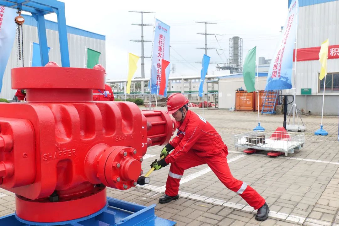 中国海油南海东部油田举办第二届钻完井专业技能比武活动！