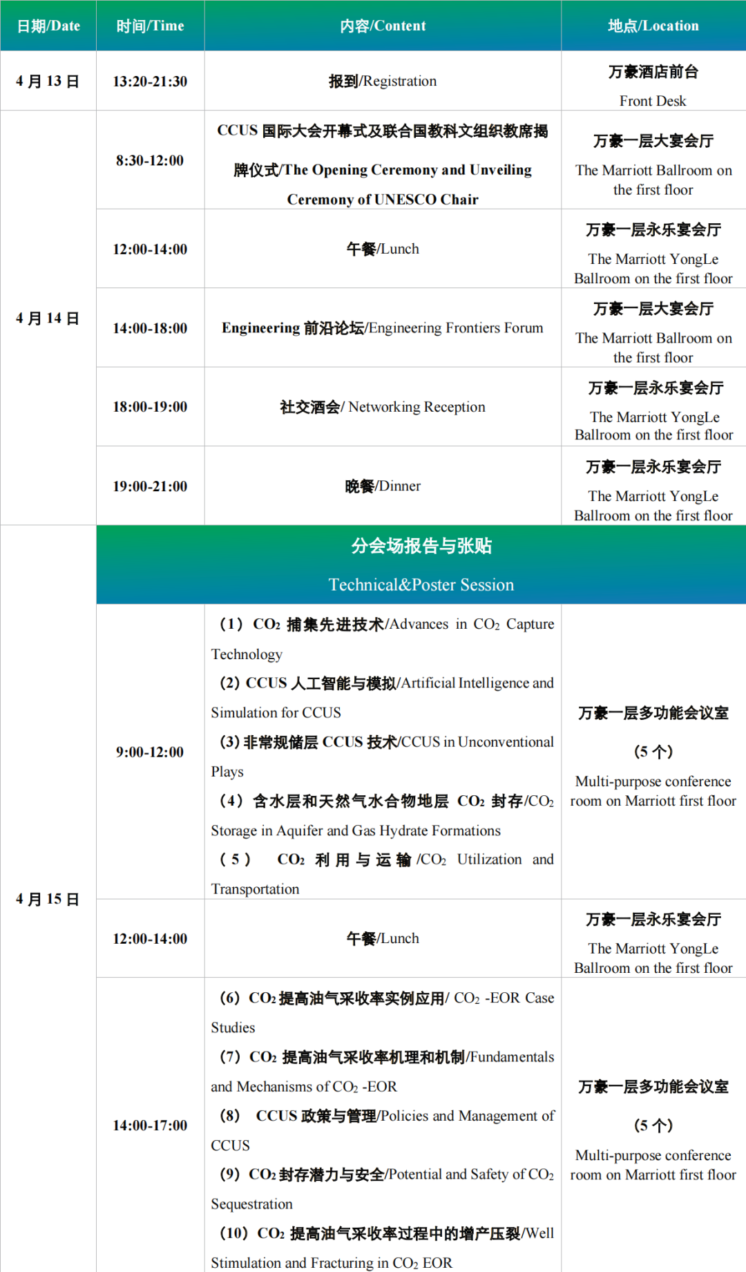 中国石油大学（北京）主办！2023CCUS国际会议！最新议程！
